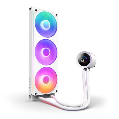 NZXT  KRAKEN PLUS 360 RGB RL-KR360-W2 (ホワイト) 