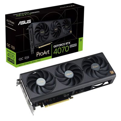 ASUS  PROART-RTX4070S-O12G (GeForce RTX 4070 SUPER 12GB) 